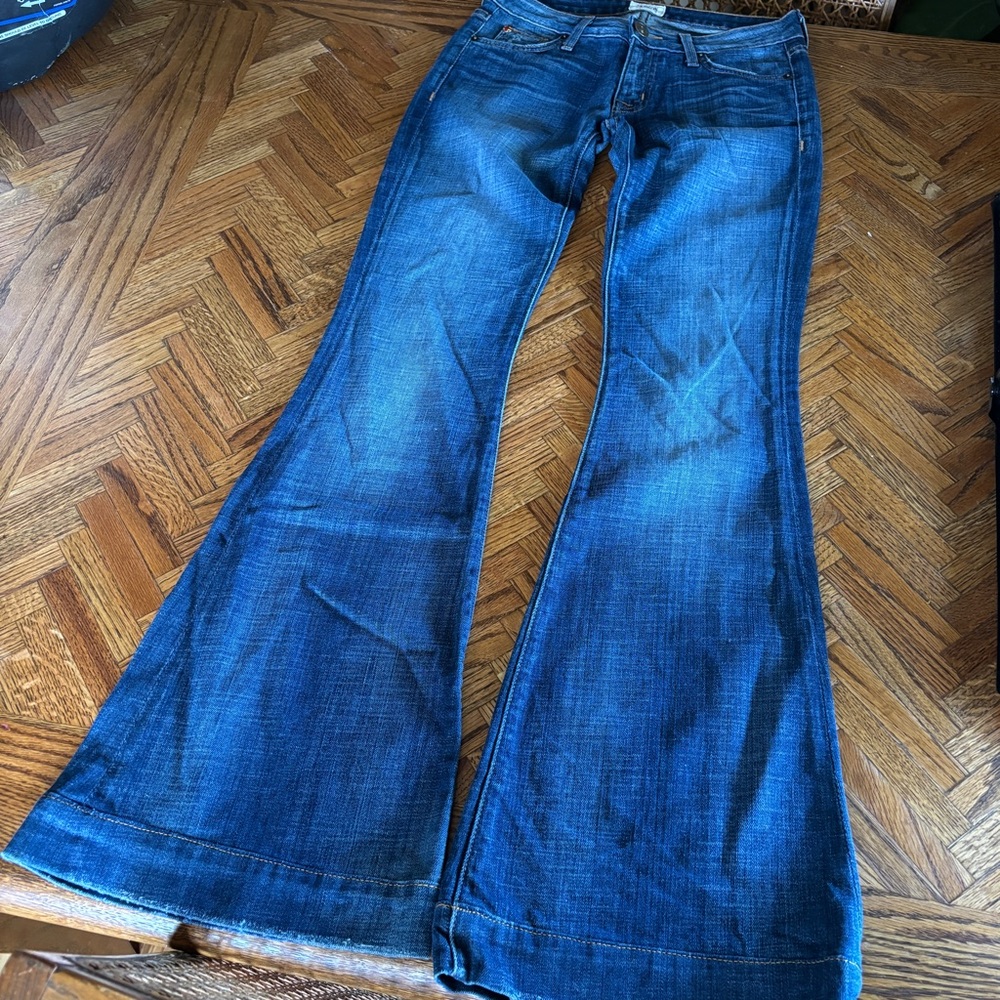 Hudson flared jeans. 24
